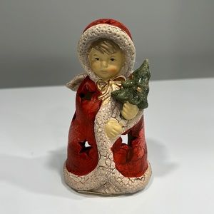 Angel tea light holder